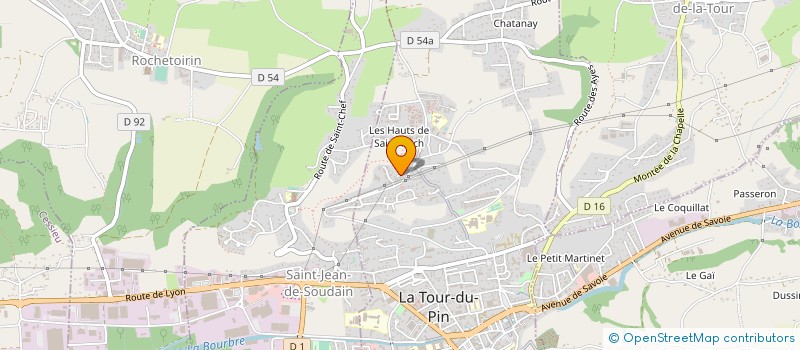 localisation de l'entreprise MONSIEUR MELIQUE BENDJABALLAH  LA TOUR-DU-PIN