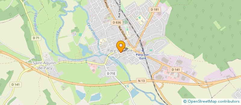 localisation de l'entreprise MONSIEUR MELKI BRUN à PACY-SUR-EURE