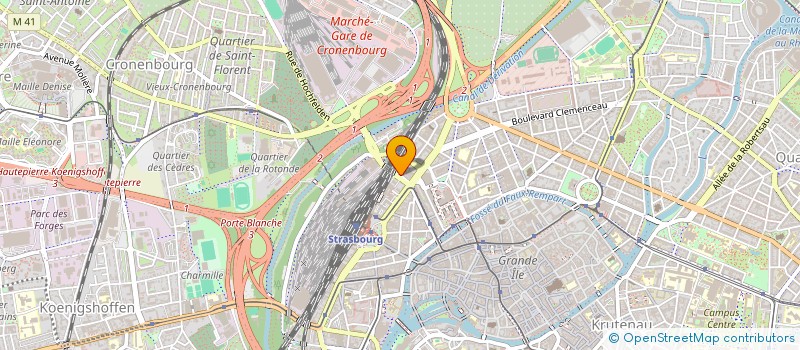 localisation de l'entreprise MONSIEUR MELKISEDEK KPARAMBETI HOLODOT à STRASBOURG
