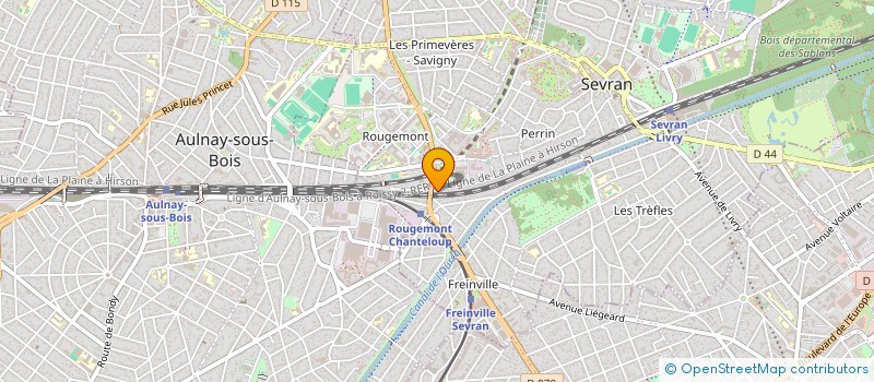 localisation de l'entreprise MONSIEUR MELLISSA ALEM à SEVRAN