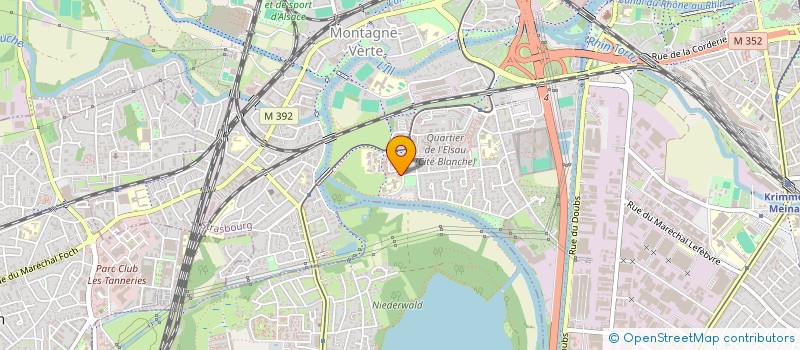 localisation de l'entreprise MONSIEUR MELO CISSE à STRASBOURG