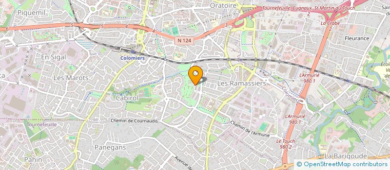 localisation de l'entreprise MONSIEUR MELODIE PIEJOS à COLOMIERS