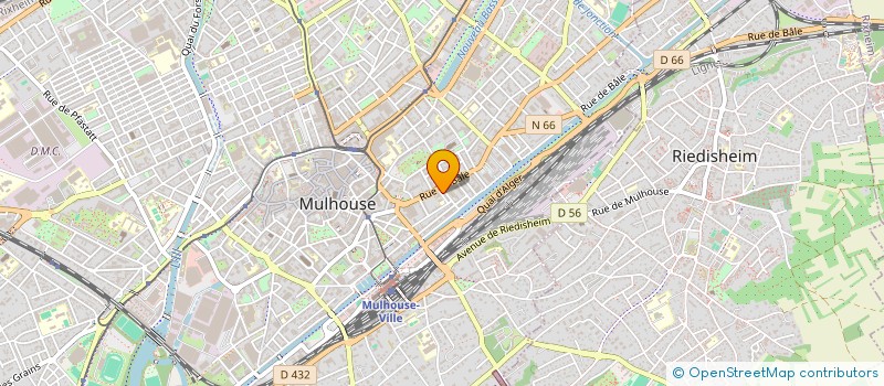 localisation de l'entreprise MONSIEUR MELOS RUSHITI  MULHOUSE