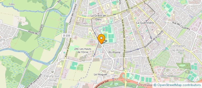 localisation de l'entreprise MONSIEUR MELSI SEFERAJ  FLEURY-SUR-ORNE