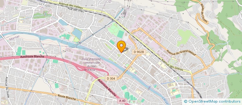 localisation de l'entreprise MONSIEUR MELVEDIN MUMINOVIC  CLUSES