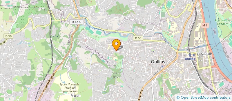 localisation de l'entreprise MONSIEUR MELVIL GALLO à OULLINS-PIERRE-BENITE