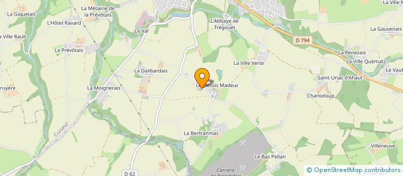 localisation de l'entreprise MONSIEUR MELVILLE MACINTYRE à CORSEUL