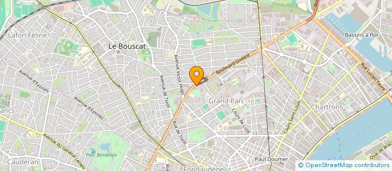 localisation de l'entreprise MONSIEUR MELVIN ABIDONOU  BORDEAUX