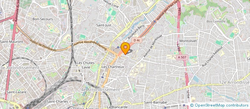 localisation de l'entreprise MONSIEUR MELVIN BOHANA à MARSEILLE