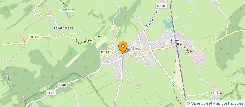 localisation de l'entreprise MONSIEUR MELVIN BROT à GILLEY