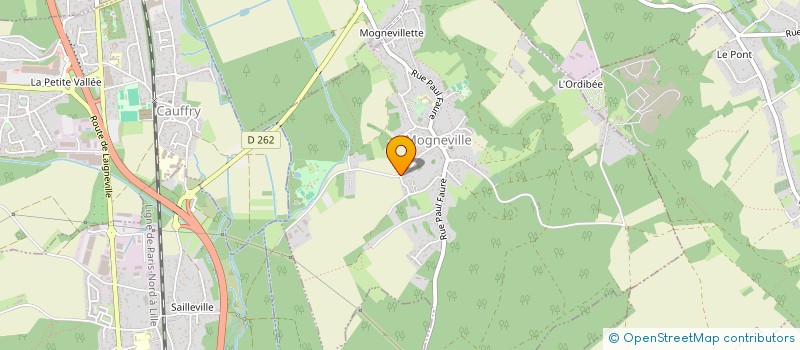 localisation de l'entreprise MONSIEUR MELVIN CANVOT  MOGNEVILLE