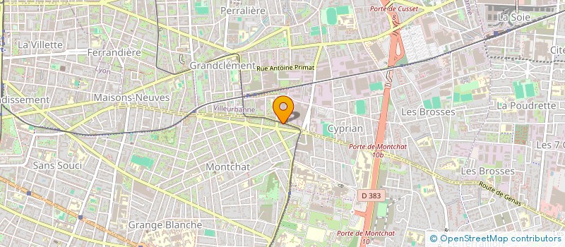 localisation de l'entreprise MONSIEUR MELVIN CLAVELLI  ECULLY