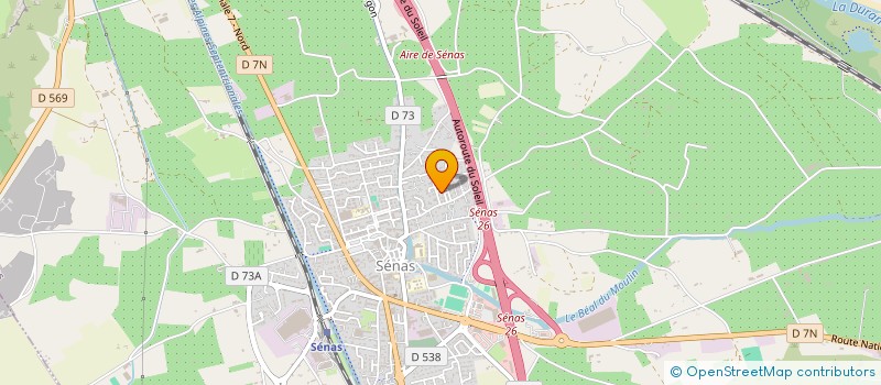 localisation de l'entreprise MONSIEUR MELVIN COSTES GUASCH  SENAS