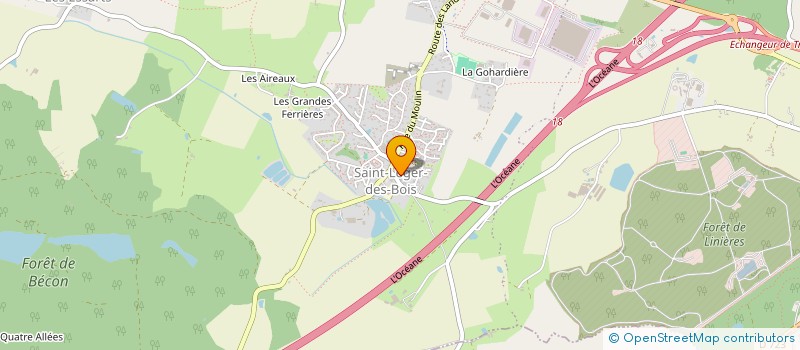 localisation de l'entreprise MONSIEUR MELVIN DECAN à SAINT-LEGER-DE-LINIERES