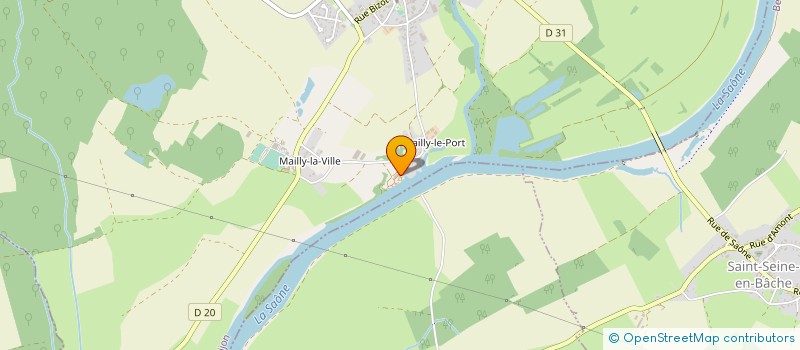 localisation de l'entreprise MONSIEUR MELVIN DERENSY  LES MAILLYS