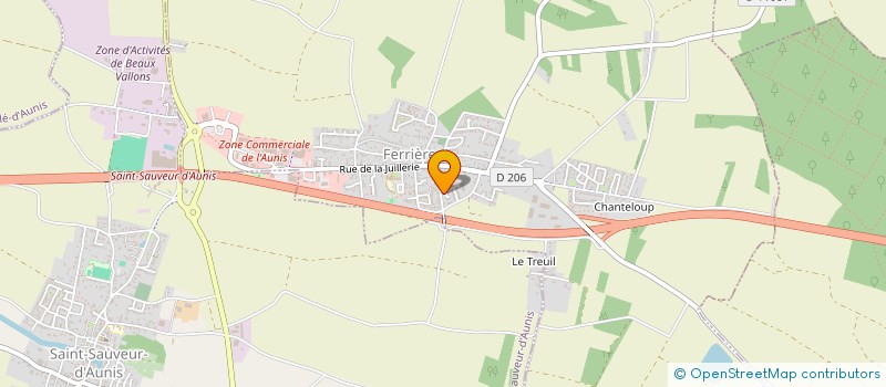 localisation de l'entreprise MONSIEUR MELVIN ESCANDELL  FERRIERES