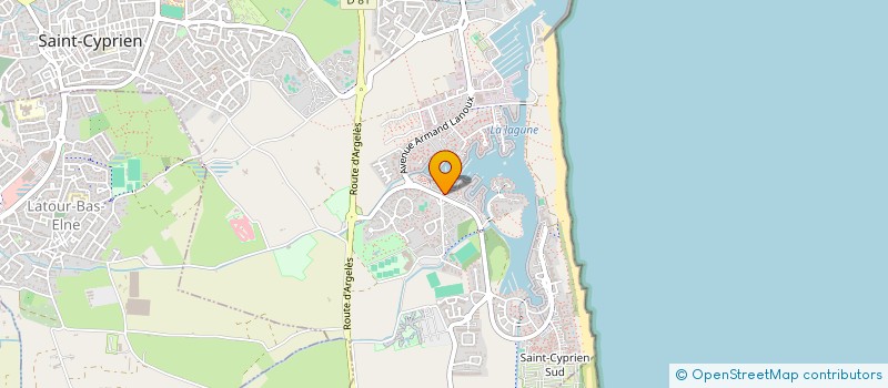 localisation de l'entreprise MONSIEUR MELVIN FRANCOIS  SAINT-CYPRIEN