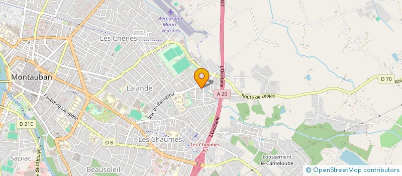 localisation de l'entreprise MONSIEUR MELVIN GRANDJEAN  MONTAUBAN