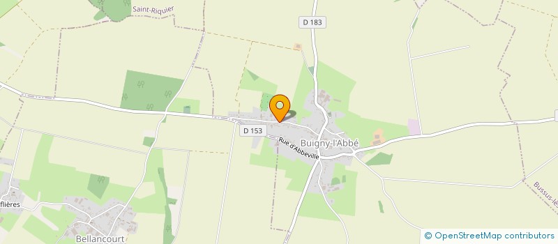 localisation de l'entreprise MONSIEUR MELVIN GRANGER  BUIGNY-L'ABBE