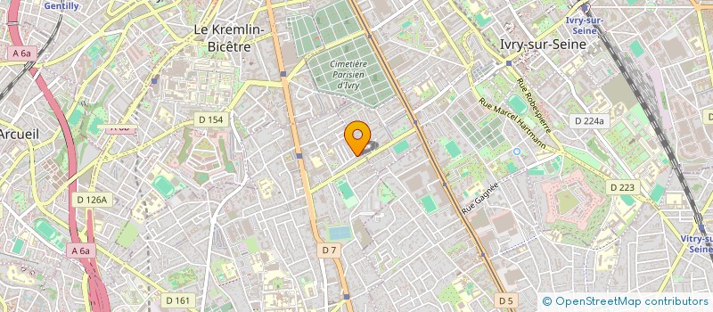 localisation de l'entreprise MONSIEUR MELVIN LE RIBOTER  PARIS