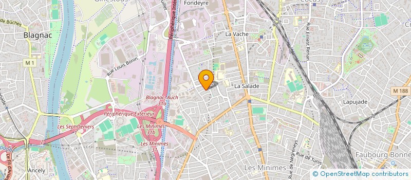 localisation de l'entreprise MONSIEUR MELVIN MACEDO DE CUNHA à TOULOUSE