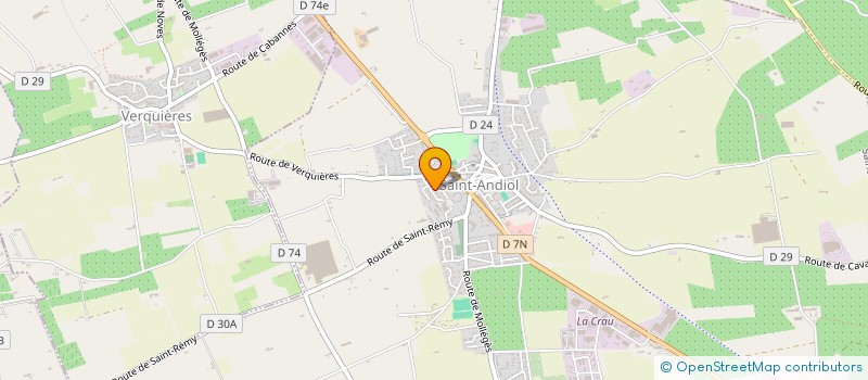 localisation de l'entreprise MONSIEUR MELVIN NOGARO  SAINT-ANDIOL