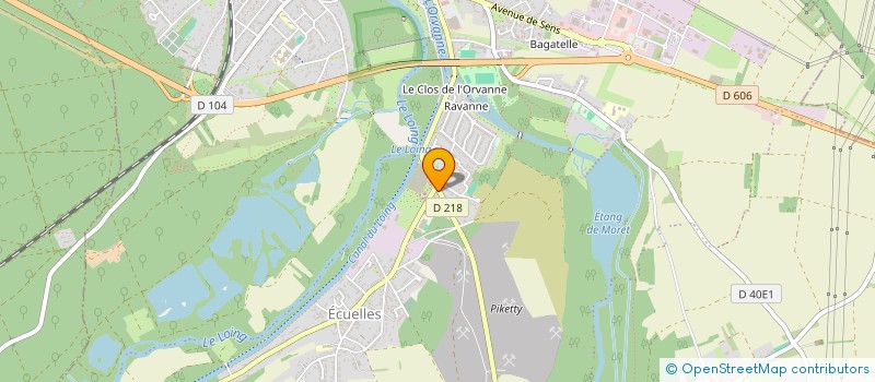 localisation de l'entreprise MONSIEUR MELVIN NOLLEAU  MORET-LOING-ET-ORVANNE