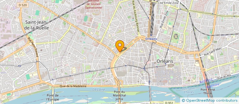 localisation de l'entreprise MONSIEUR MELVIN PADIOLLEAU à ORLEANS