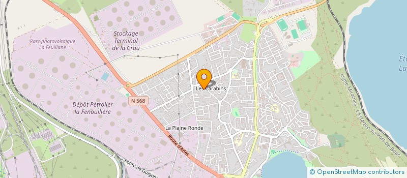 localisation de l'entreprise MONSIEUR MELVIN PALLIER-GIDDE  FOS-SUR-MER