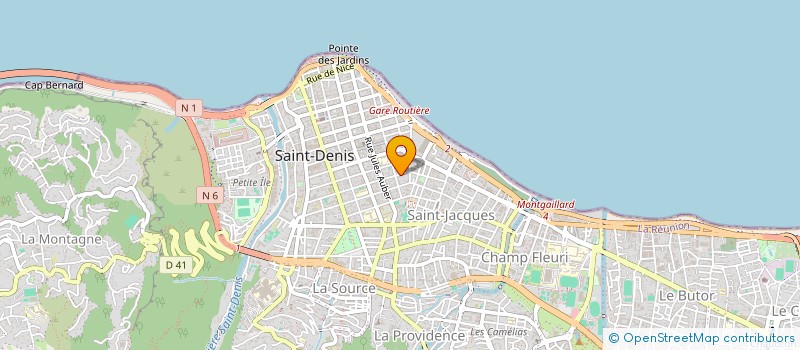 localisation de l'entreprise MONSIEUR MELVIN PATELLI  SAINT-DENIS