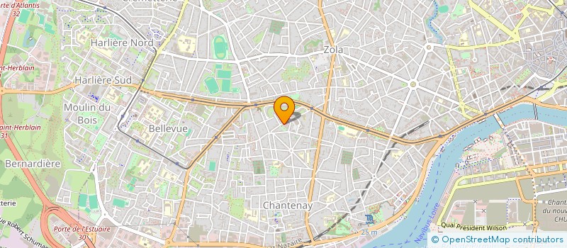 localisation de l'entreprise MONSIEUR MELVIN PELON à NANTES