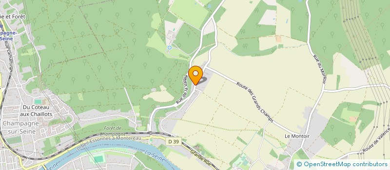 localisation de l'entreprise MONSIEUR MELVIN POLETTI  VERNOU-LA-CELLE-SUR-SEINE