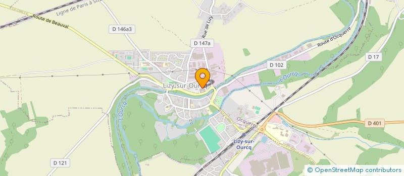 localisation de l'entreprise MONSIEUR MELVIN QUEMON  LIZY-SUR-OURCQ