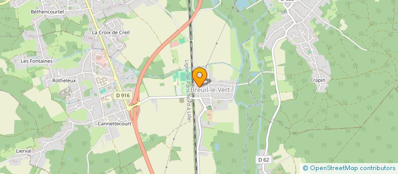 localisation de l'entreprise MONSIEUR MELVIN SAUNIER  BREUIL-LE-VERT