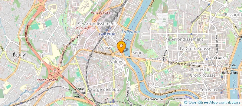 localisation de l'entreprise MONSIEUR MELVYN COMTE  LYON