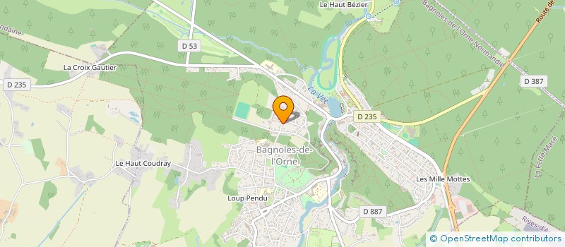 localisation de l'entreprise MONSIEUR MELVYN DUNSTER à BAGNOLES-DE-L'ORNE-NORMANDIE