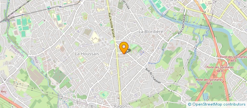 localisation de l'entreprise MONSIEUR MELVYN LE GAC  REZE