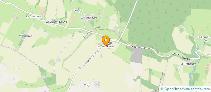 localisation de l'entreprise MONSIEUR MELVYN MOISSON  SOULEUVRE EN BOCAGE