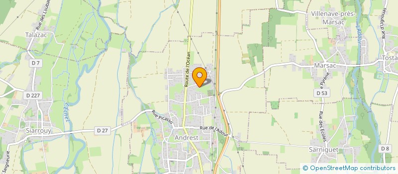 localisation de l'entreprise MONSIEUR MELVYN PIERRE JEAN  ANDREST