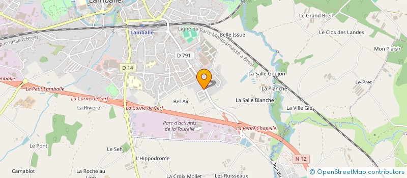 localisation de l'entreprise MONSIEUR MELVYN RUBON  TREMUSON