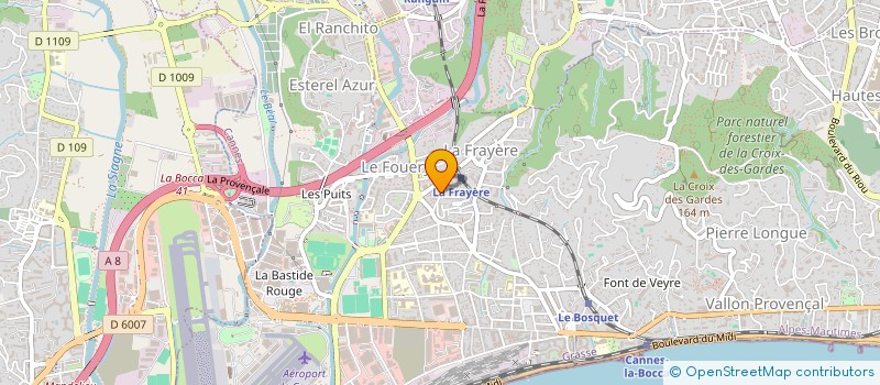localisation de l'entreprise MONSIEUR MELVYN TRNAVAC à CANNES