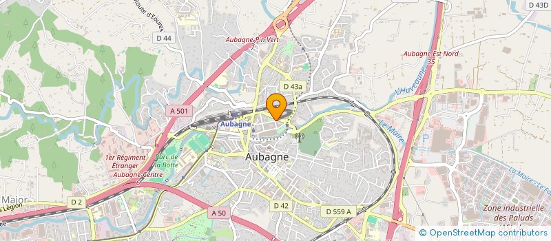 localisation de l'entreprise MONSIEUR MEMASSA DOSSO à AUBAGNE