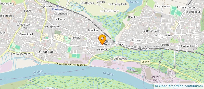 localisation de l'entreprise MONSIEUR MEMDUH DAGDELEN à COUERON