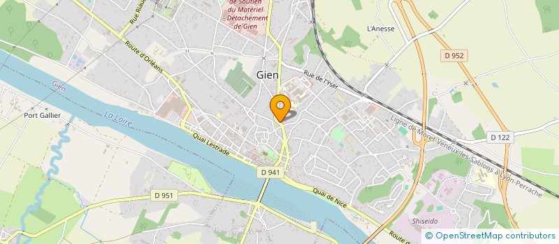 localisation de l'entreprise MONSIEUR MEMET DELIKAYA  GIEN