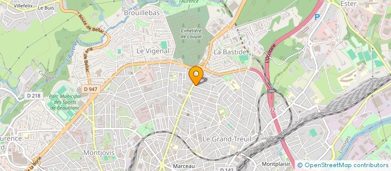localisation de l'entreprise MONSIEUR MEMIS AGDAS à LIMOGES