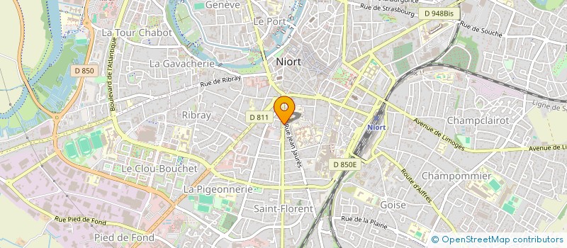 localisation de l'entreprise MONSIEUR MEMIS CIFCIBASI à NIORT