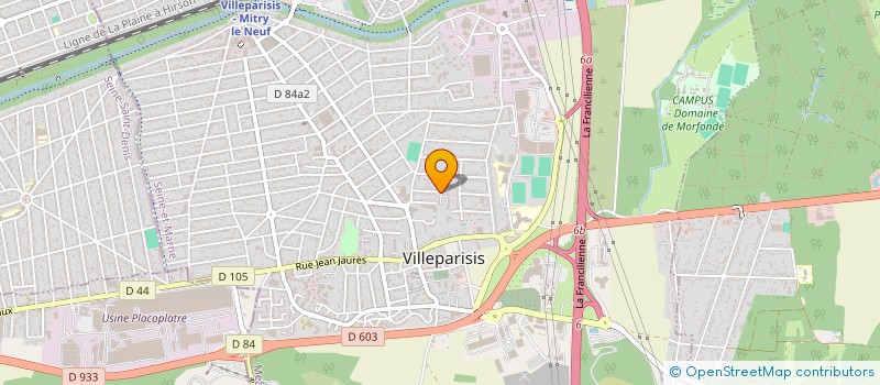 localisation de l'entreprise MONSIEUR MEMO SAMASSI à VILLEPARISIS