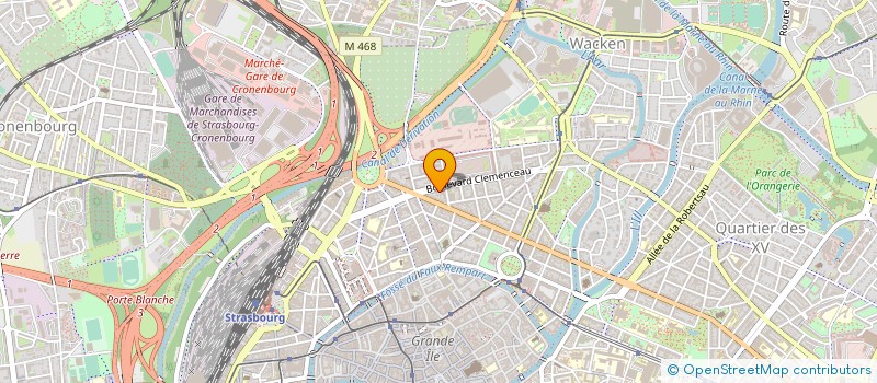 localisation de l'entreprise MONSIEUR MENACHEM BRUMMER à STRASBOURG