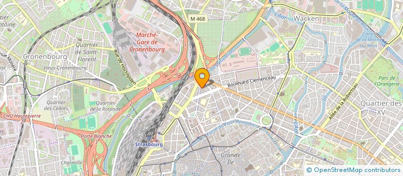 localisation de l'entreprise MONSIEUR MENACHEM SAMAMA à STRASBOURG