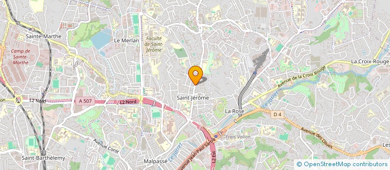 localisation de l'entreprise MONSIEUR MENAD AKSIL  MARSEILLE 13EME